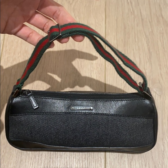 Gucci Denim Web Pochette - Picture 4 of 16